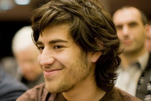A picture of Aaron Swartz